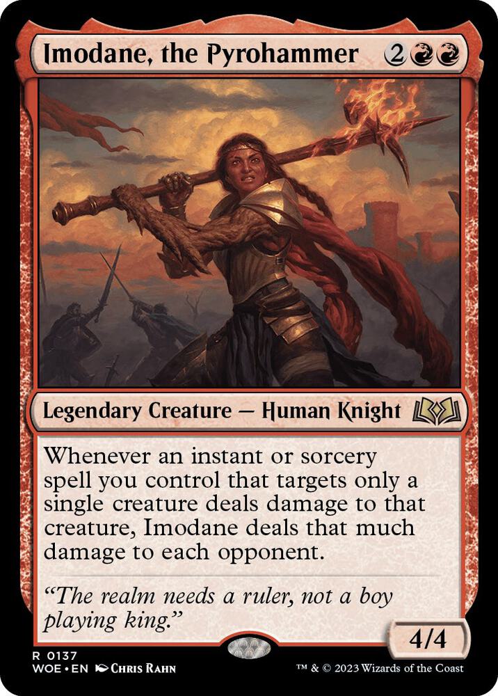 Imodane, the Pyrohammer [Wilds of Eldraine]