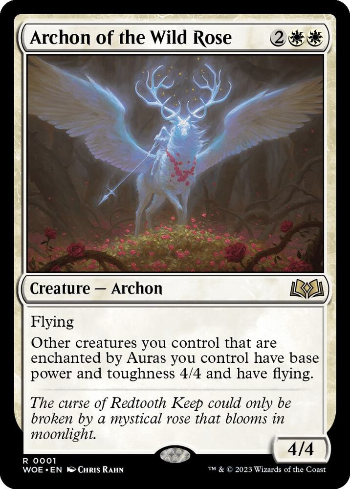 Archon of the Wild Rose [Wilds of Eldraine]
