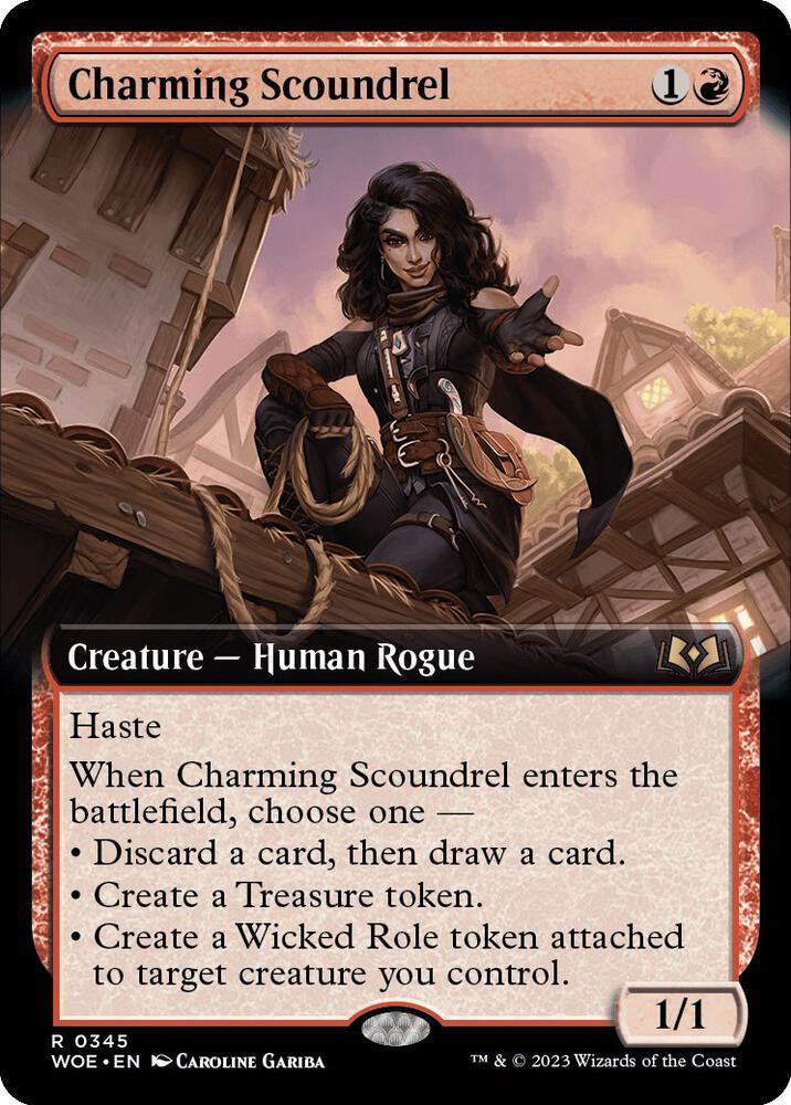 Charming Scoundrel (Extended Art) [Wilds of Eldraine]