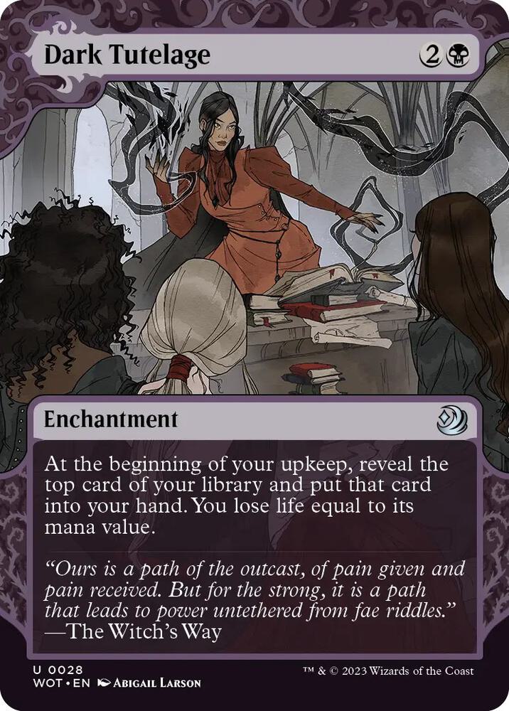 Dark Tutelage [Wilds of Eldraine: Enchanting Tales]