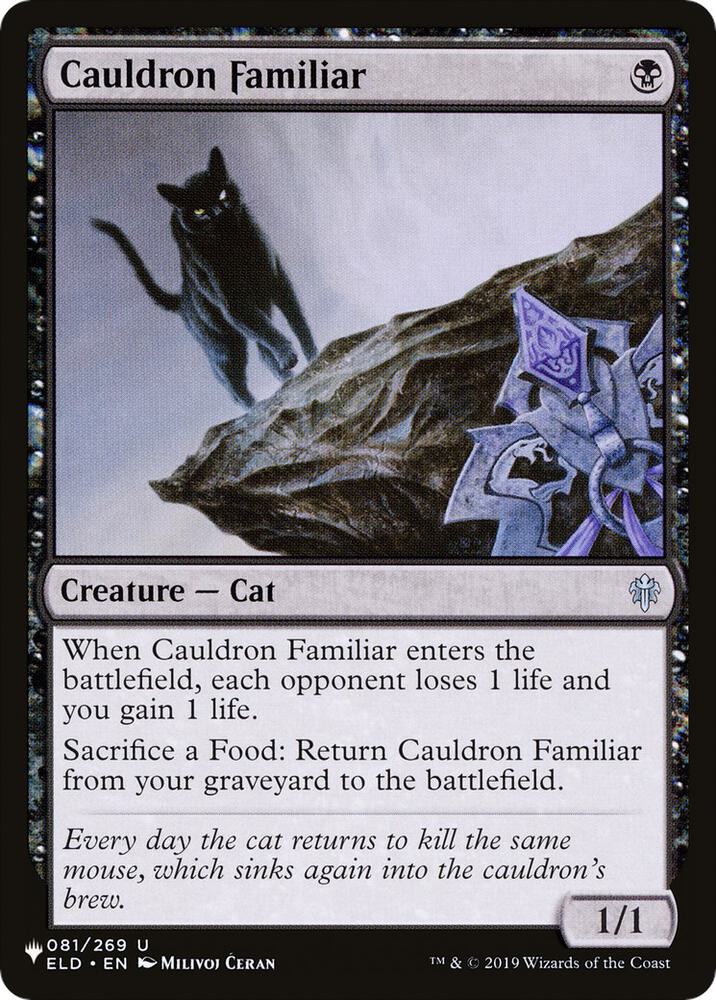 Cauldron Familiar [The List]