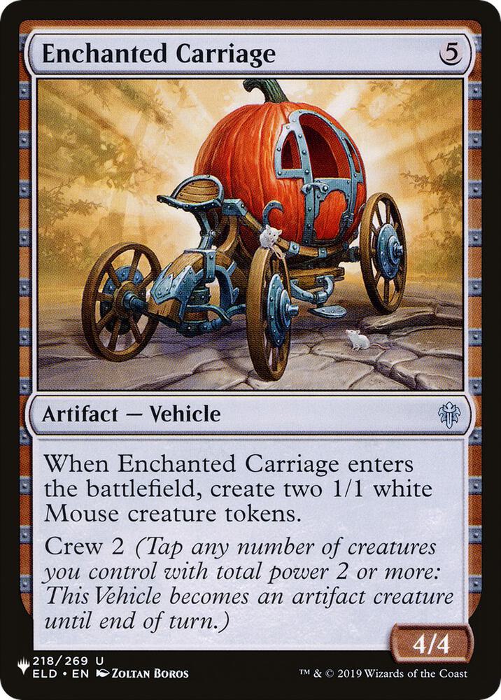 Enchanted Carriage [The List]