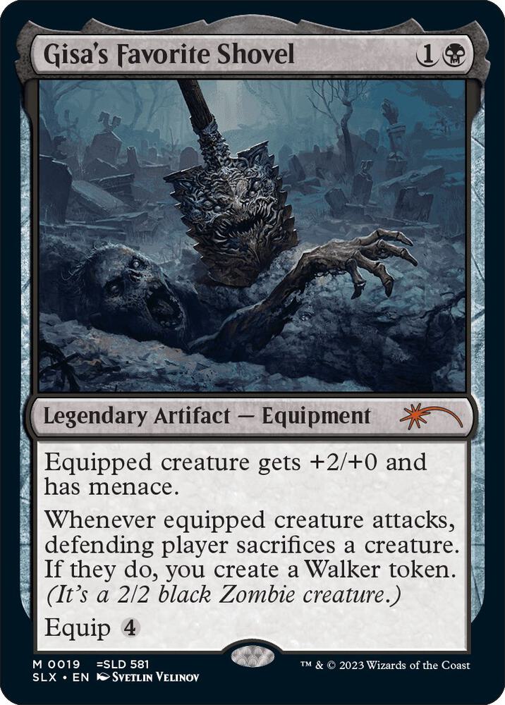 Gisa's Favorite Shovel [Secret Lair: Universes Within]