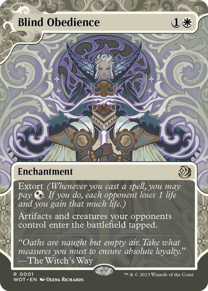 Blind Obedience [Wilds of Eldraine: Enchanting Tales]
