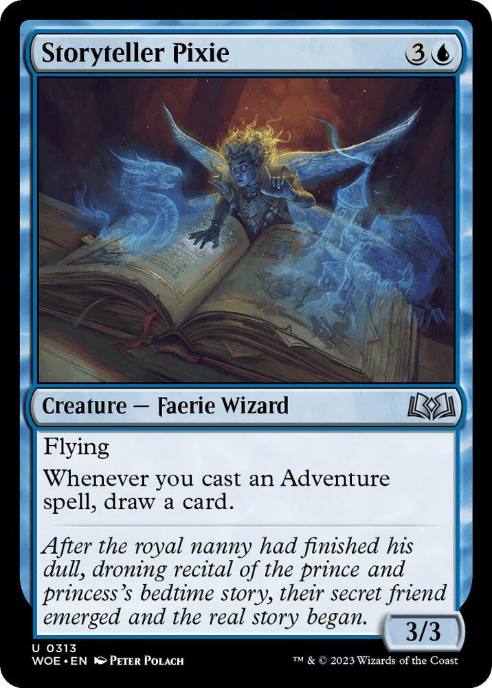 Storyteller Pixie [Wilds of Eldraine]