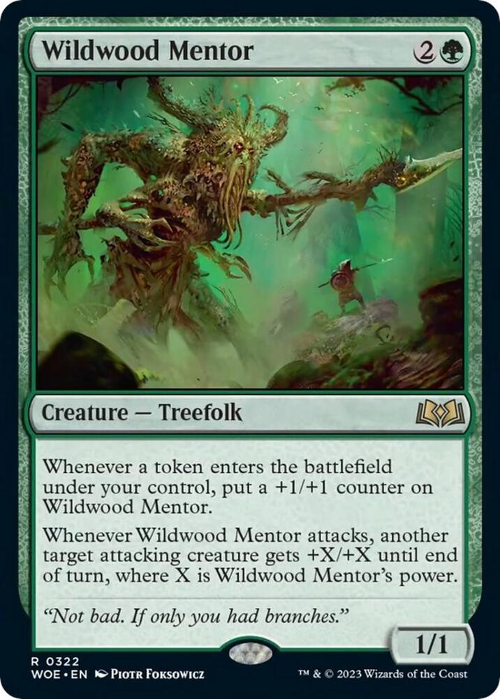 Wildwood Mentor [Wilds of Eldraine]