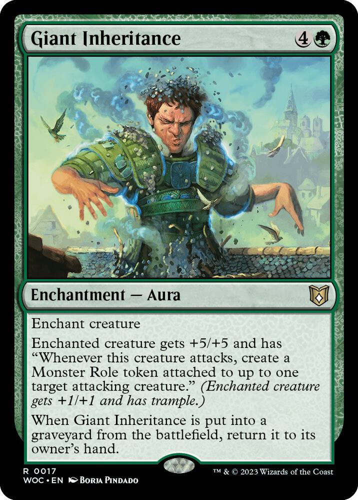 Giant Inheritance [Wilds of Eldraine Commander]