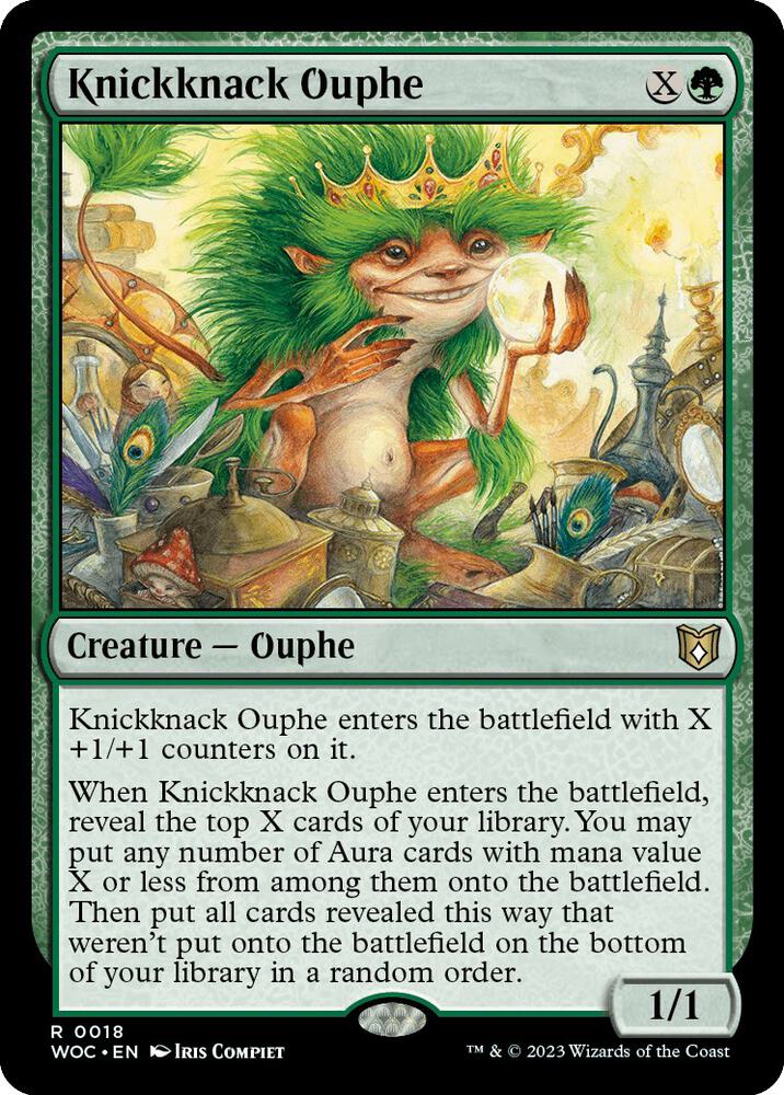Knickknack Ouphe [Wilds of Eldraine Commander]