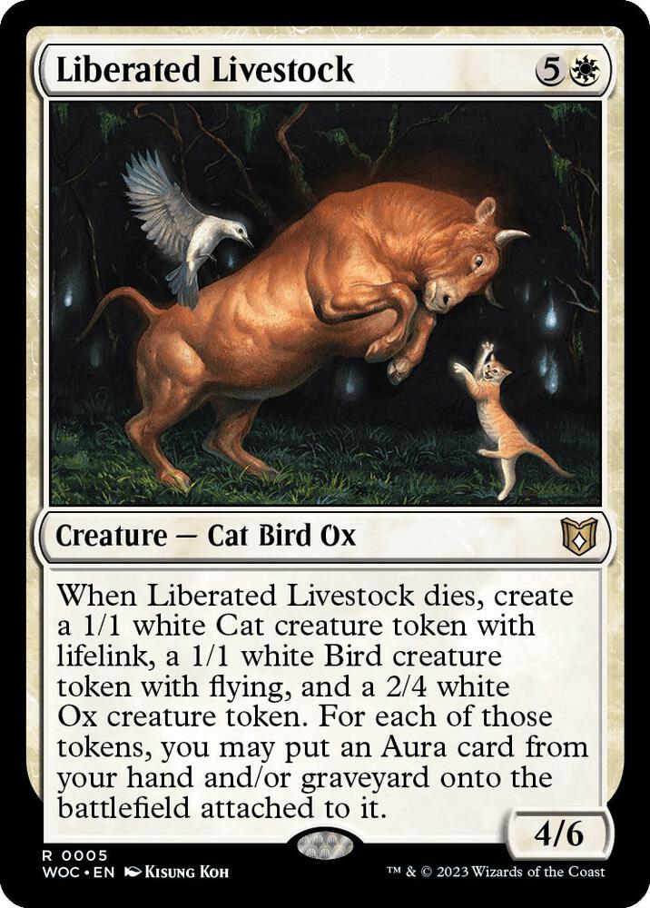Liberated Livestock [Wilds of Eldraine Commander]