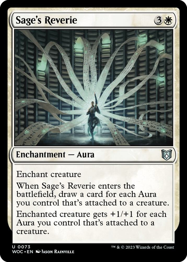 Sage's Reverie [Wilds of Eldraine Commander]