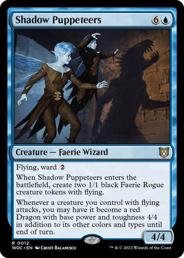 Shadow Puppeteers [Wilds of Eldraine Commander]