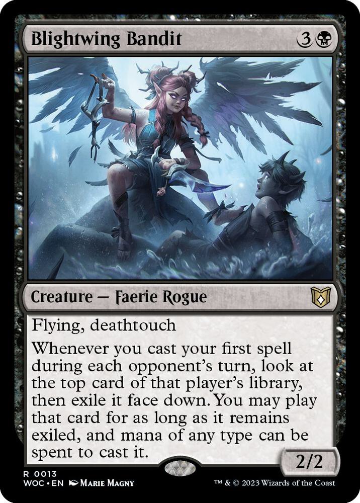 Blightwing Bandit [Wilds of Eldraine Commander]