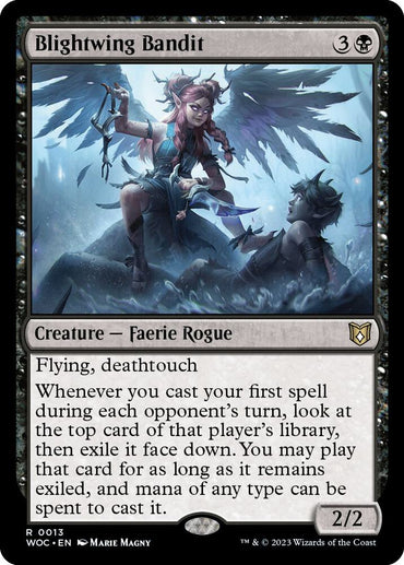 Blightwing Bandit [Wilds of Eldraine Commander]