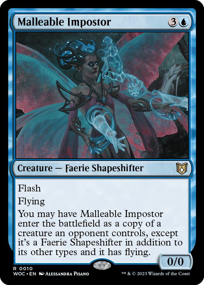 Malleable Impostor [Wilds of Eldraine Commander]