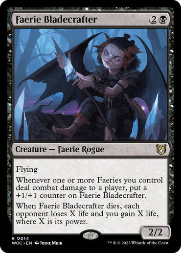Faerie Bladecrafter [Wilds of Eldraine Commander]