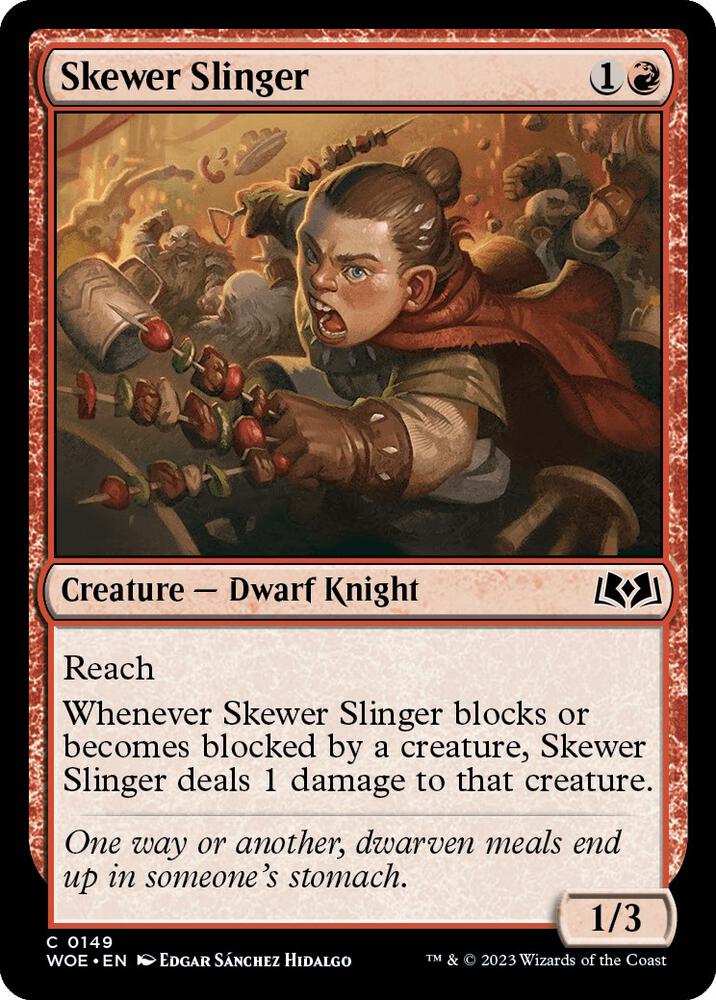 Skewer Slinger [Wilds of Eldraine]