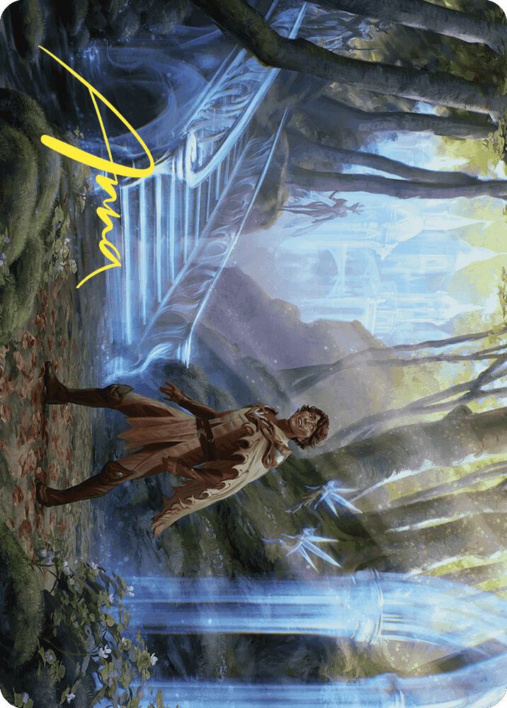 Into the Fae Court Art Card (Gold-Stamped Signature) [Wilds of Eldraine Art Series]