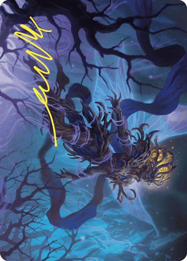 Sleep-Cursed Faerie Art Card (Gold-Stamped Signature) [Wilds of Eldraine Art Series]