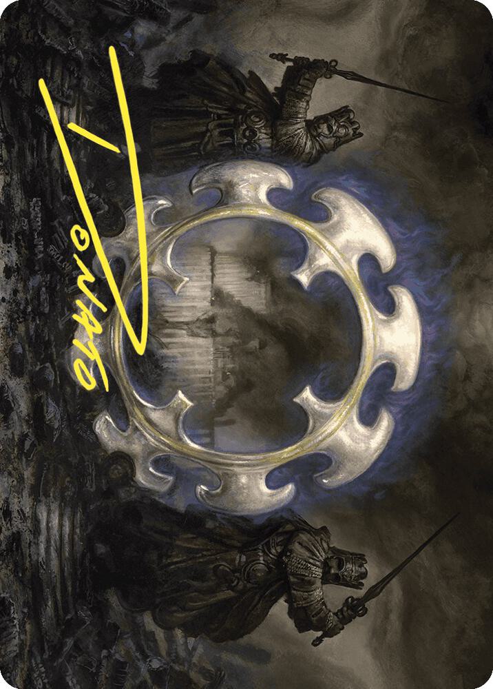 Court of Ardenvale Art Card (Gold-Stamped Signature) [Wilds of Eldraine Art Series]
