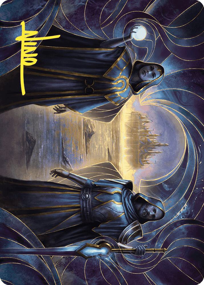 Court of Vantress Art Card (Gold-Stamped Signature) [Wilds of Eldraine Art Series]