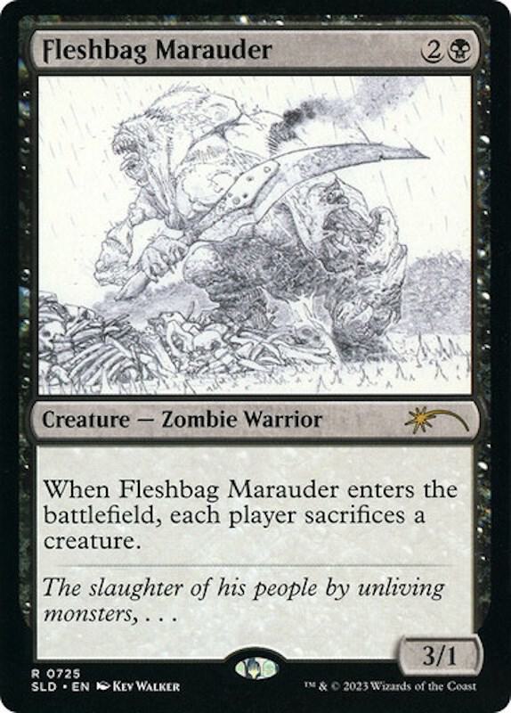Fleshbag Marauder (Sketch Showcase) [Secret Lair Drop Series]
