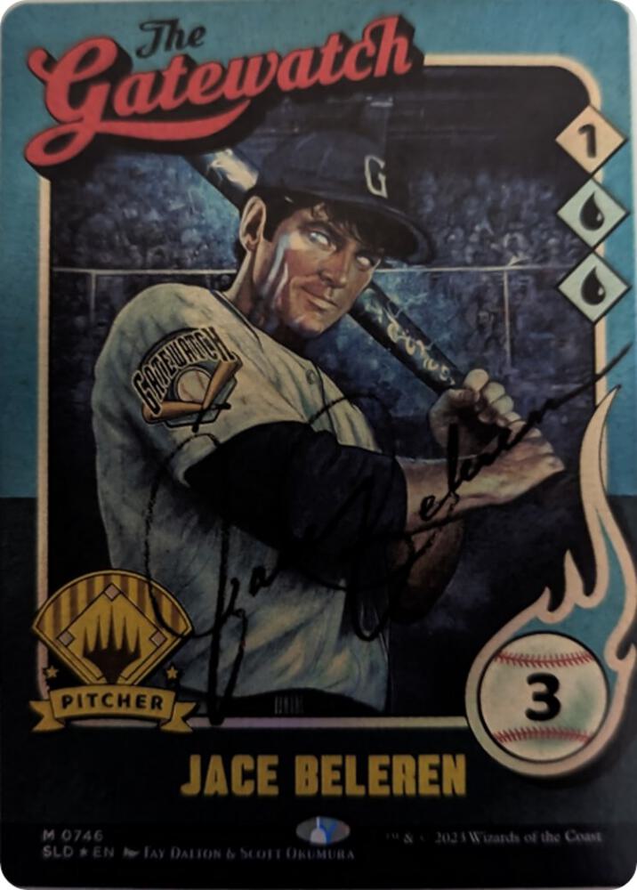 Jace Beleren (746) (Autographed) [Secret Lair Drop Series]
