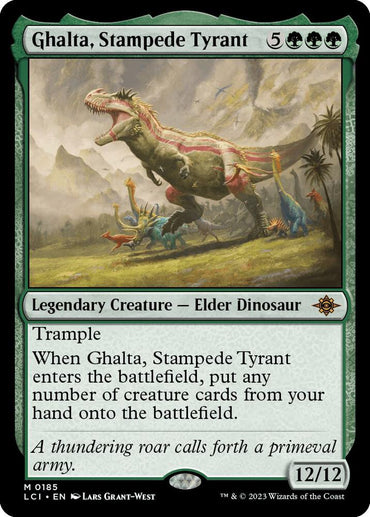 Ghalta, Stampede Tyrant [The Lost Caverns of Ixalan]