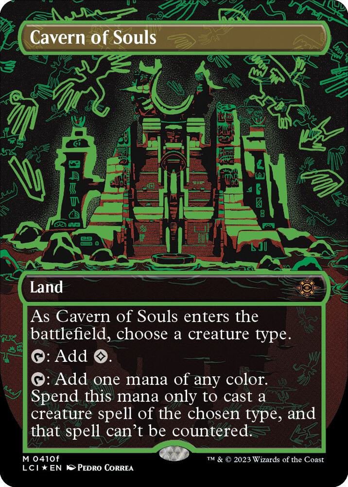 Cavern of Souls (0410f) (Borderless) [The Lost Caverns of Ixalan]