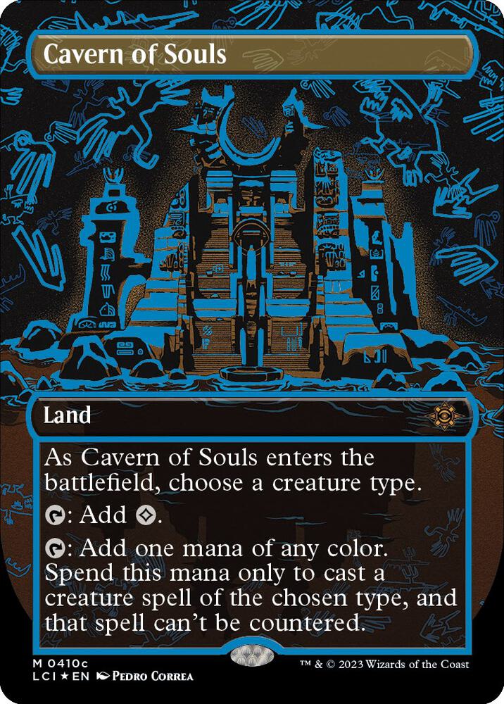 Cavern of Souls (0410c) (Borderless) [The Lost Caverns of Ixalan]
