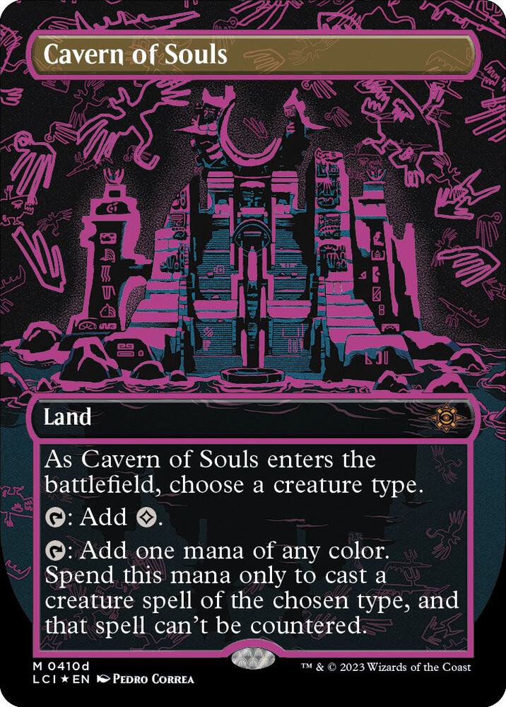 Cavern of Souls (0410d) (Borderless) [The Lost Caverns of Ixalan]