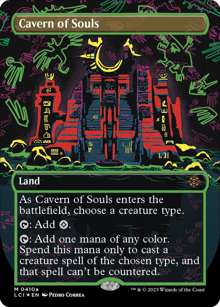 Cavern of Souls (0410a) (Borderless) [The Lost Caverns of Ixalan]