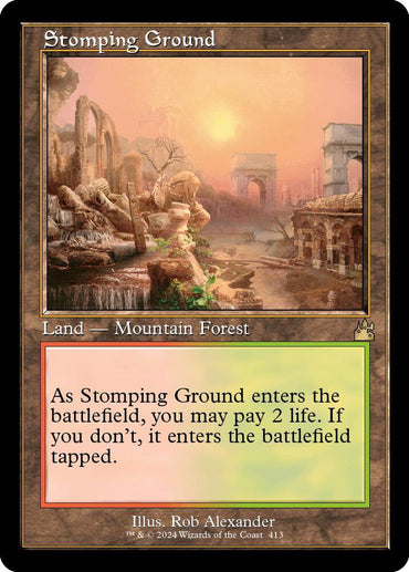Stomping Ground (Retro) [Ravnica Remastered]