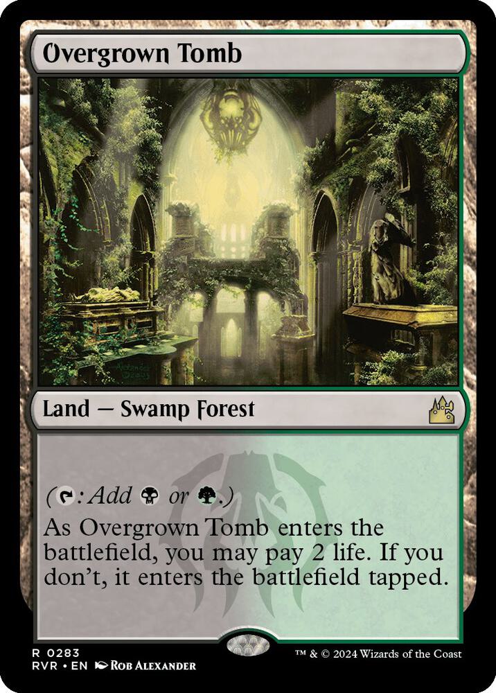 Overgrown Tomb [Ravnica Remastered]