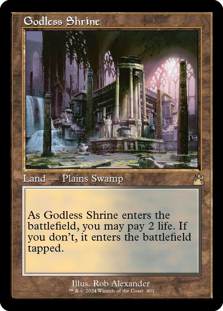 Godless Shrine (Retro) [Ravnica Remastered]
