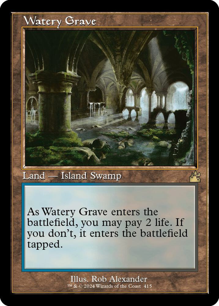 Watery Grave (Retro) [Ravnica Remastered]
