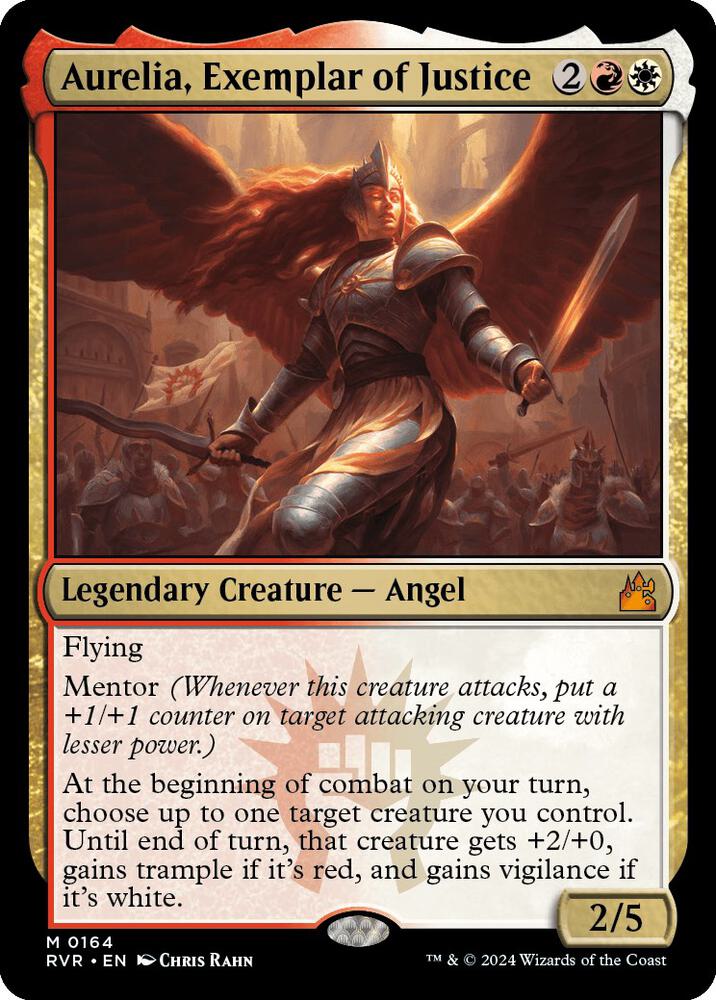 Aurelia, Exemplar of Justice [Ravnica Remastered]