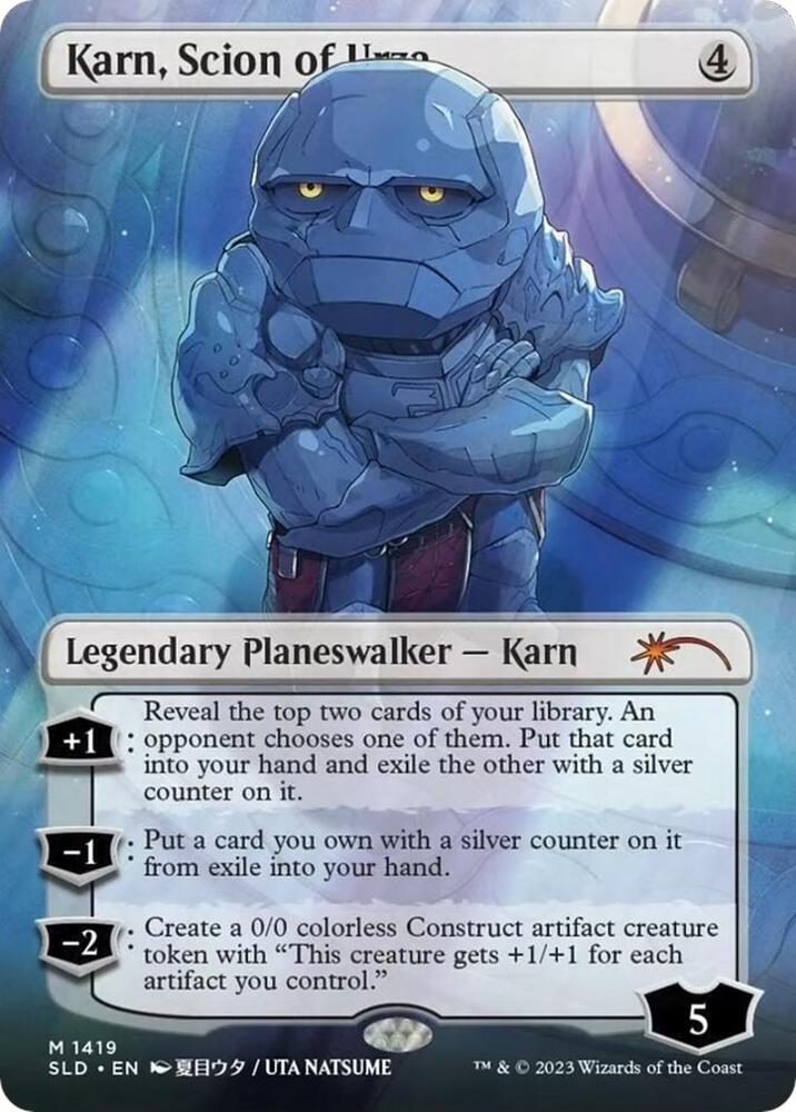 Karn, Scion of Urza (Rainbow Foil) [Secret Lair Drop Series]