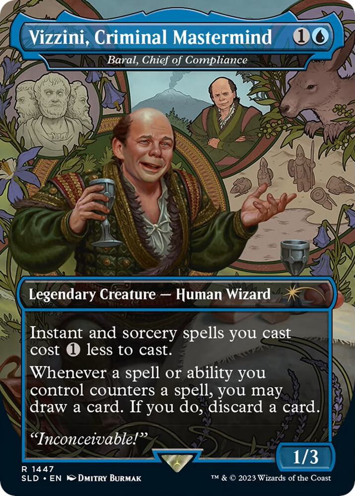 Vizzini, Criminal Mastermind - Baral, Chief of Compliance [Secret Lair Drop Series]