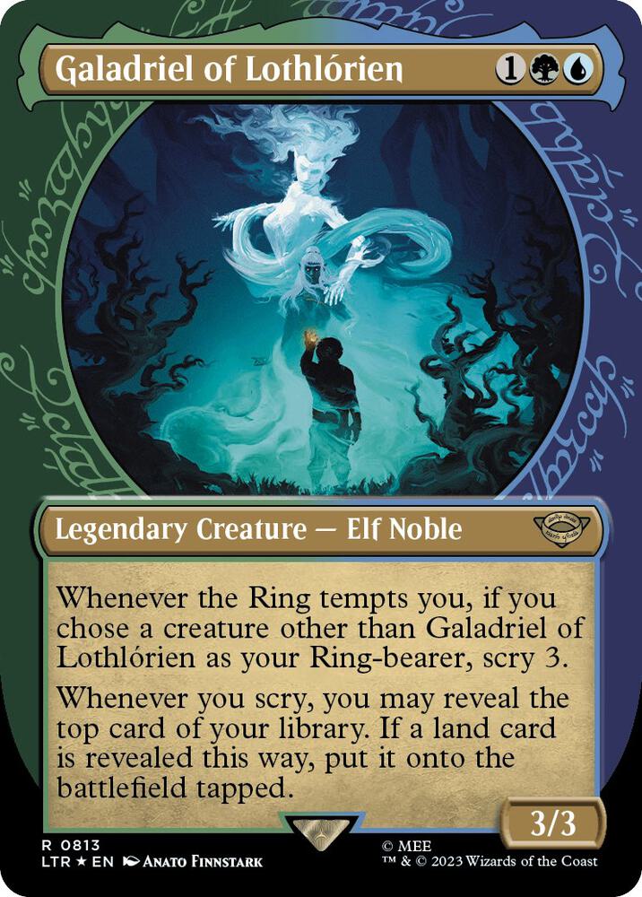 Galadriel of Lothlorien (Showcase) (Surge Foil) [The Lord of the Rings: Tales of Middle-Earth]