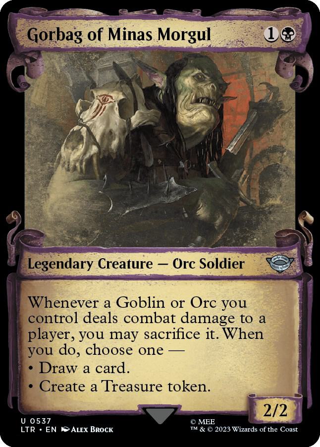 Gorbag of Minas Morgul [The Lord of the Rings: Tales of Middle-Earth Showcase Scrolls]