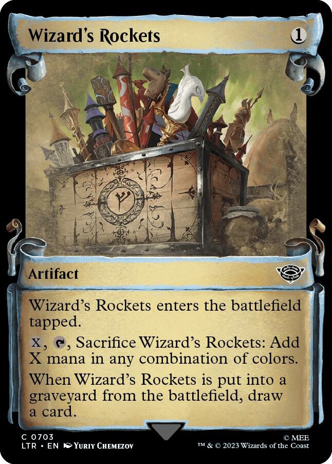 Wizard's Rockets [The Lord of the Rings: Tales of Middle-Earth Showcase Scrolls]