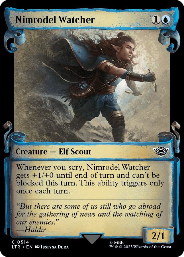 Nimrodel Watcher [The Lord of the Rings: Tales of Middle-Earth Showcase Scrolls]