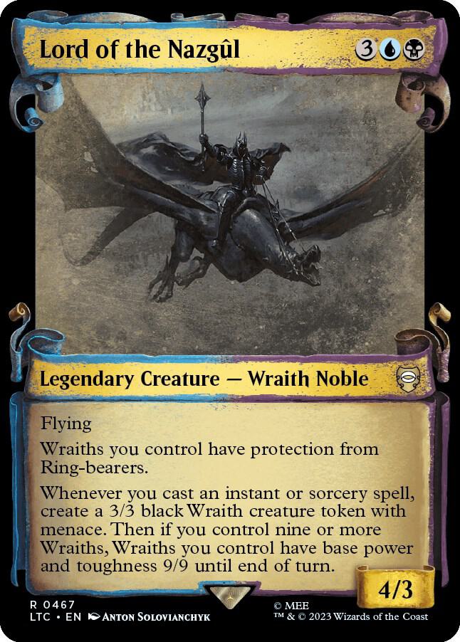 Lord of the Nazgul [The Lord of the Rings: Tales of Middle-Earth Commander Showcase Scrolls]