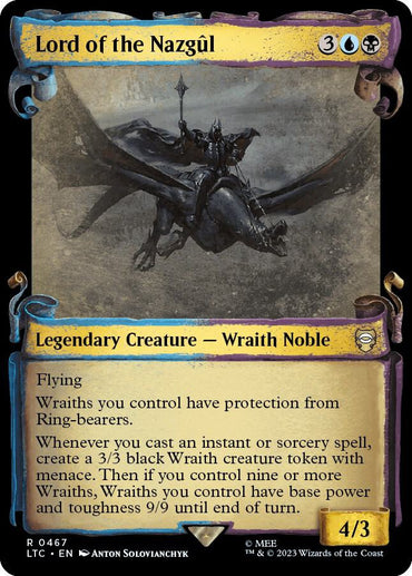 Lord of the Nazgul [The Lord of the Rings: Tales of Middle-Earth Commander Showcase Scrolls]
