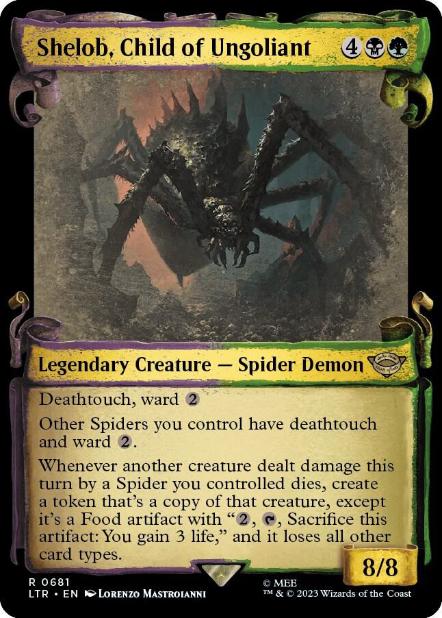Shelob, Child of Ungoliant [The Lord of the Rings: Tales of Middle-Earth Showcase Scrolls]