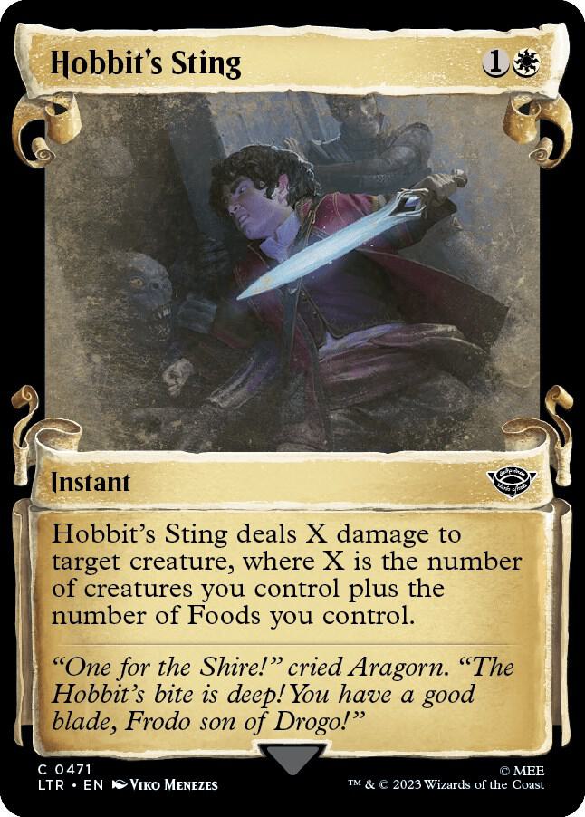 Hobbit's Sting [The Lord of the Rings: Tales of Middle-Earth Showcase Scrolls]