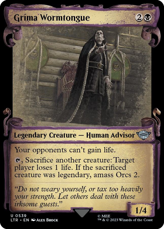 Grima Wormtongue [The Lord of the Rings: Tales of Middle-Earth Showcase Scrolls]