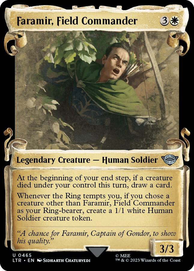 Faramir, Field Commander [The Lord of the Rings: Tales of Middle-Earth Showcase Scrolls]