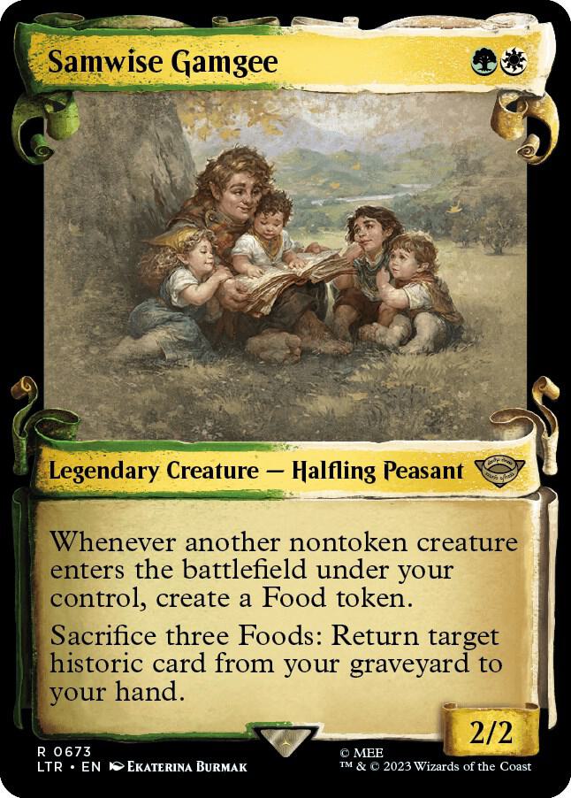 Samwise Gamgee [The Lord of the Rings: Tales of Middle-Earth Showcase Scrolls]