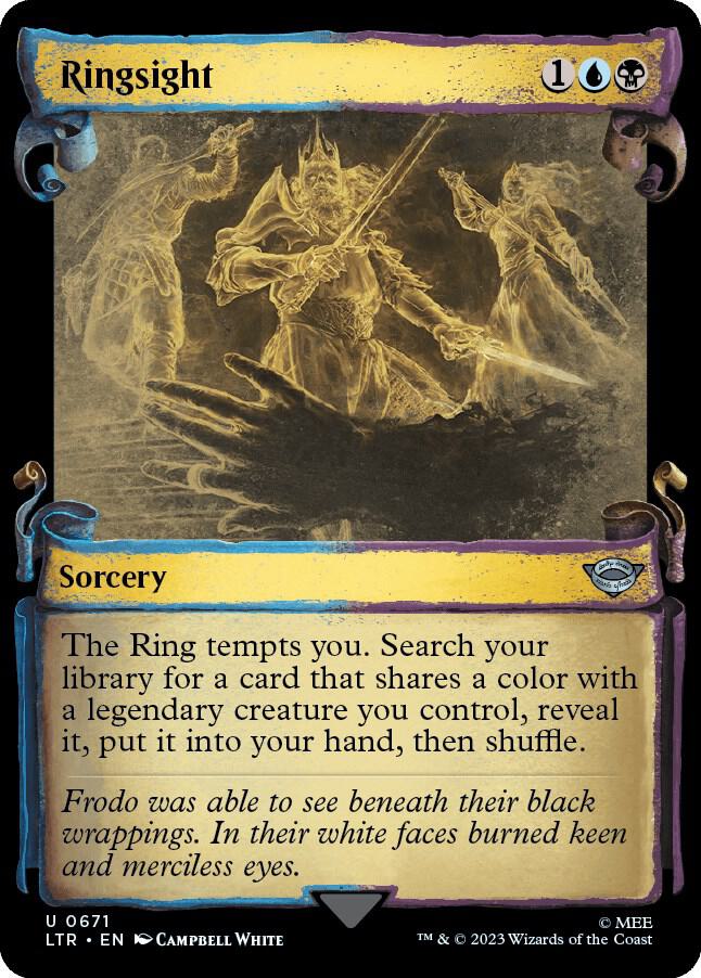 Ringsight [The Lord of the Rings: Tales of Middle-Earth Showcase Scrolls]
